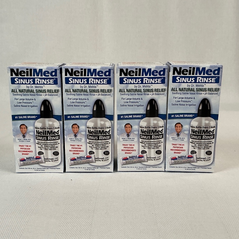 NeilMed Sinus Rinse New Sample Size Qty 4